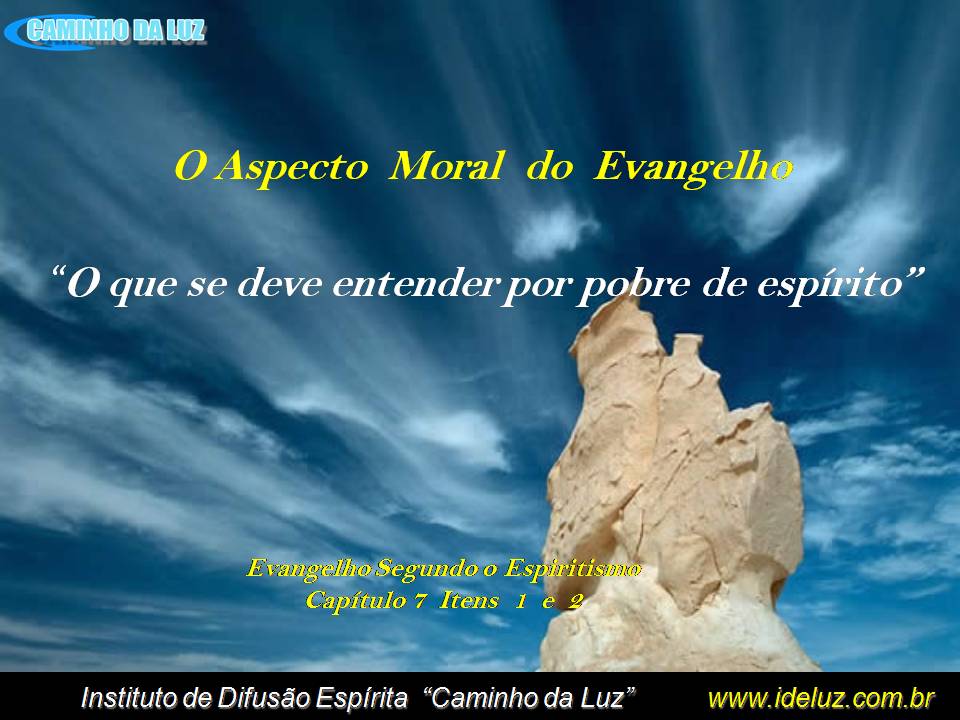 O que se deve entender por pobre de espírito