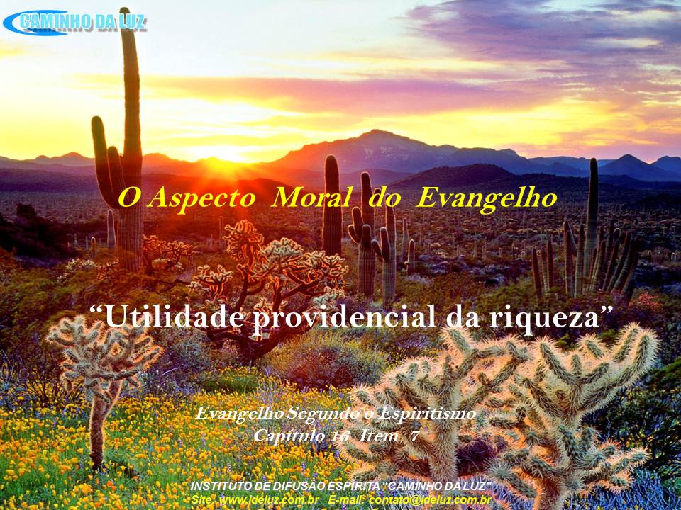 Utilidade Providencial da Riqueza
