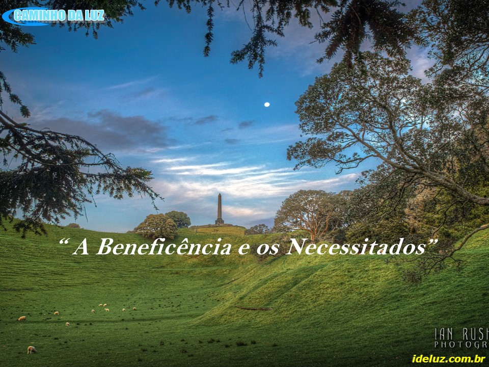 A Beneficência e os Necessitados