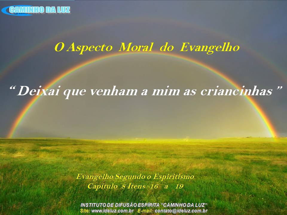 Deixai que venham a mim as criancinhas