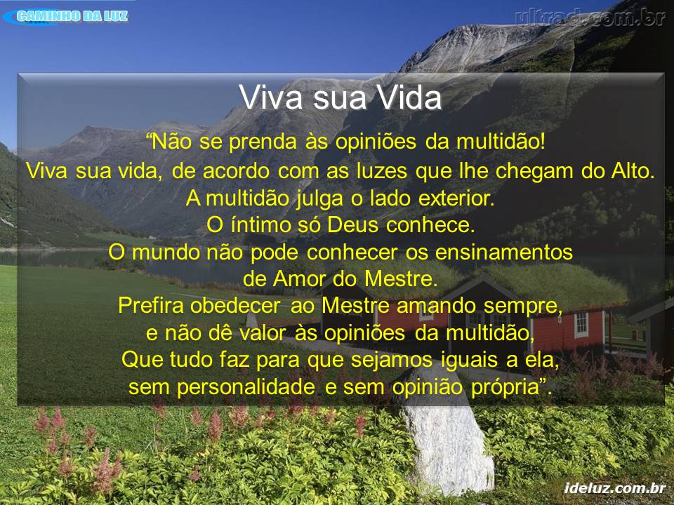 Viva sua vida
