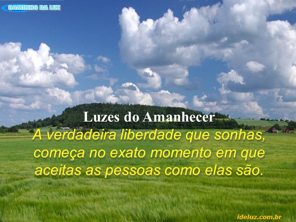 A Verdadeira Liberdade