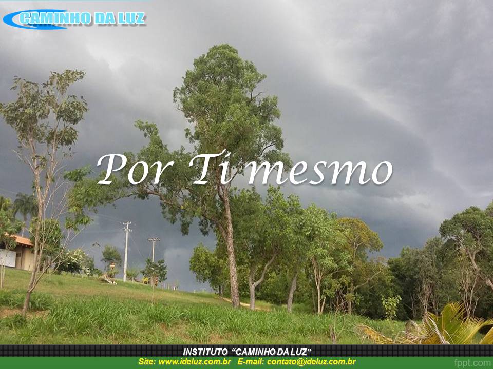 Por ti mesmo