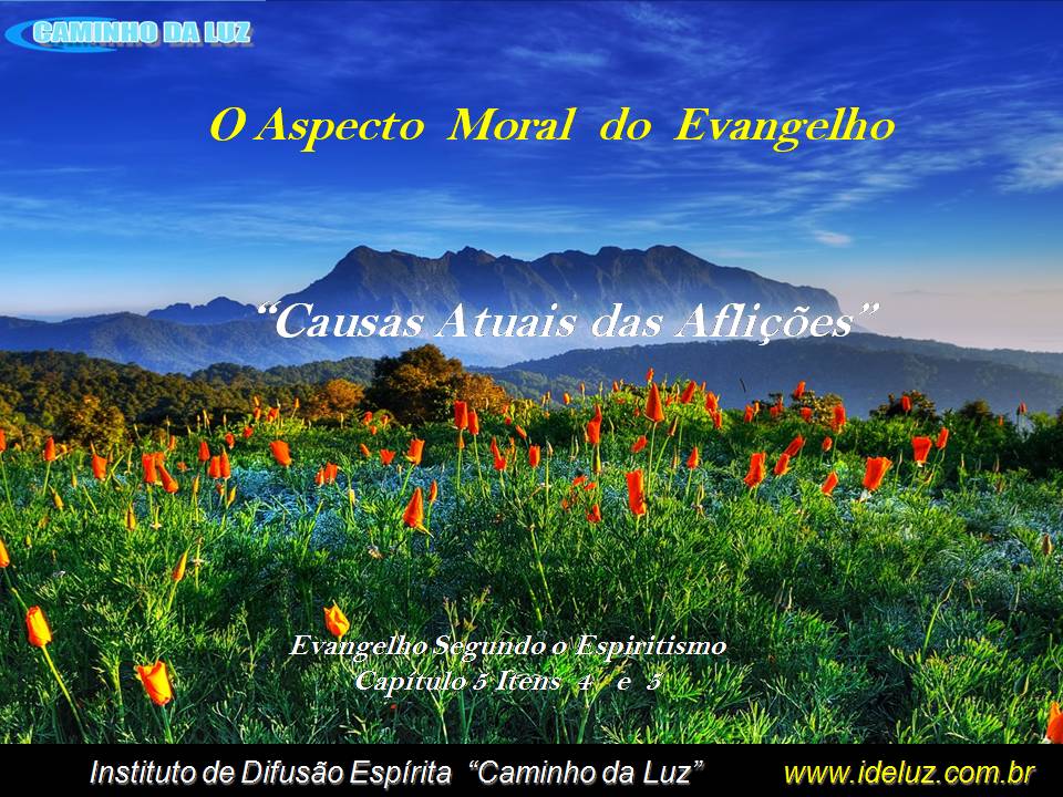 Causas Atuais das Aflições