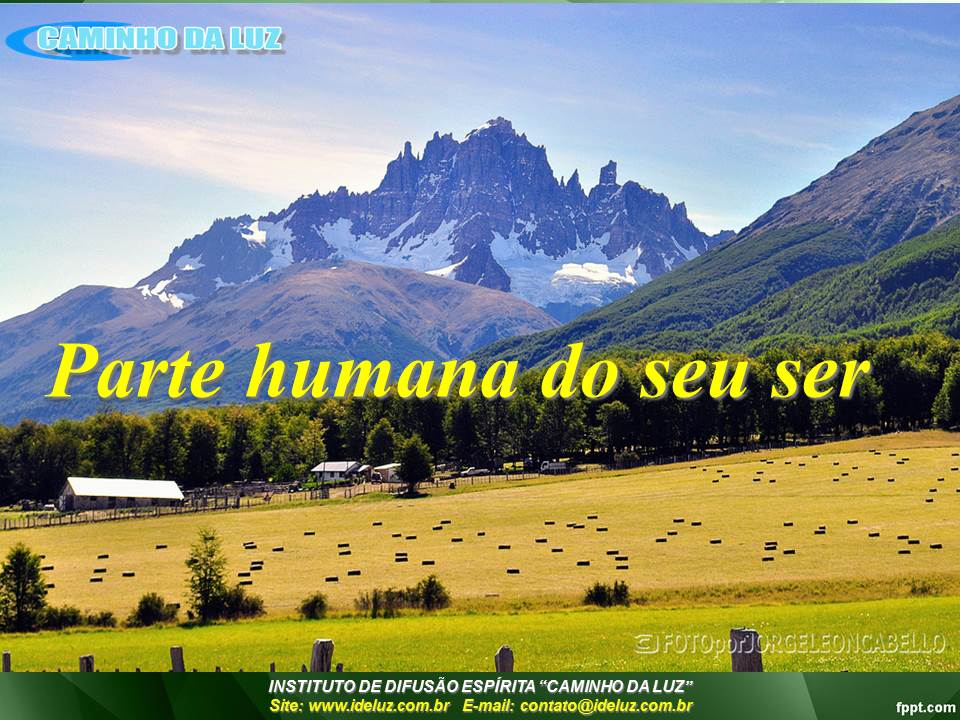 Parte humana do seu ser
