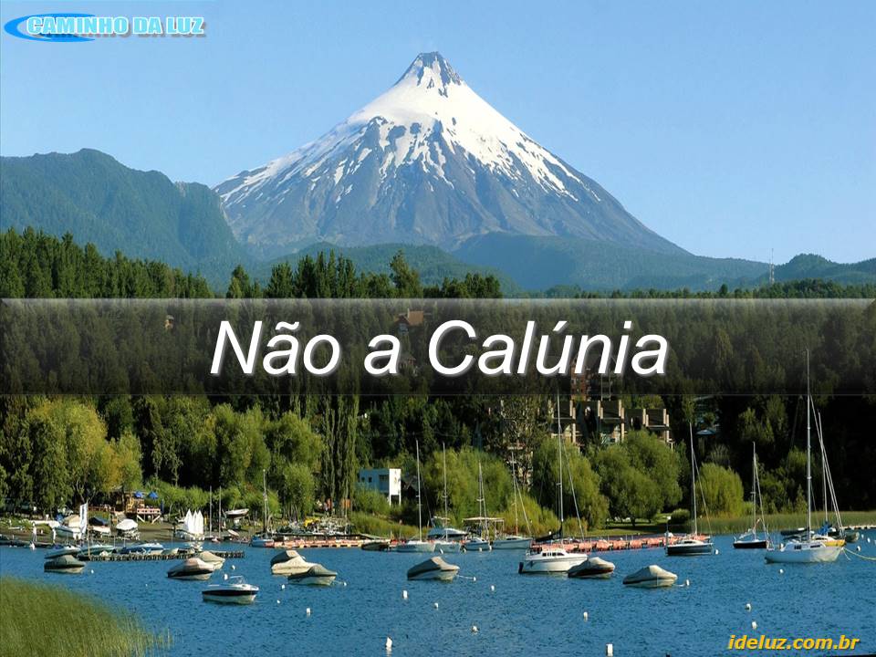 Não a Calúnia