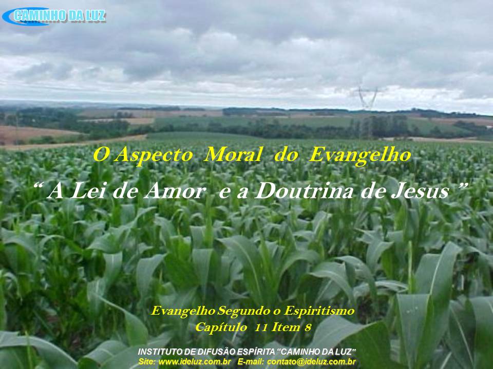 A Lei de Amor e a Doutrina de Jesus