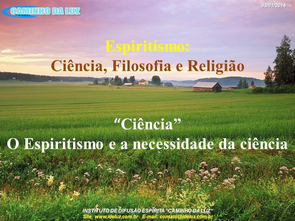 O Consolador - Ciência