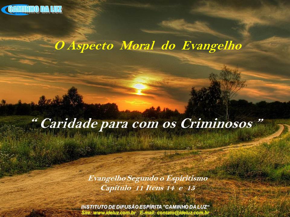 Caridade para com os criminosos