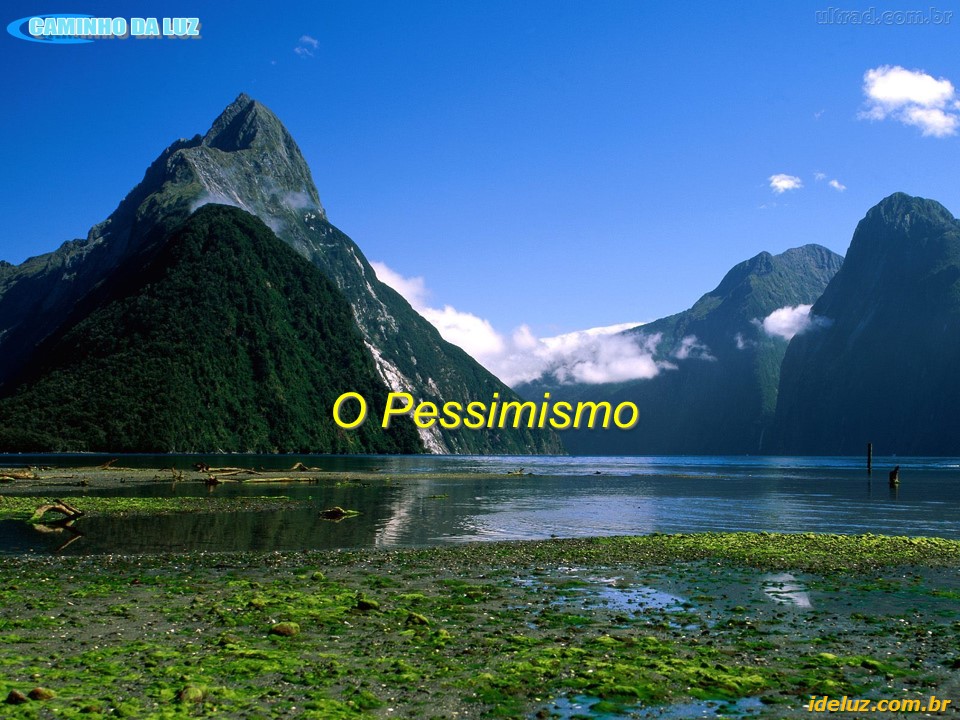 O Pessimismo