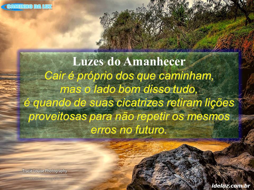 Cair é próprio dos que caminham