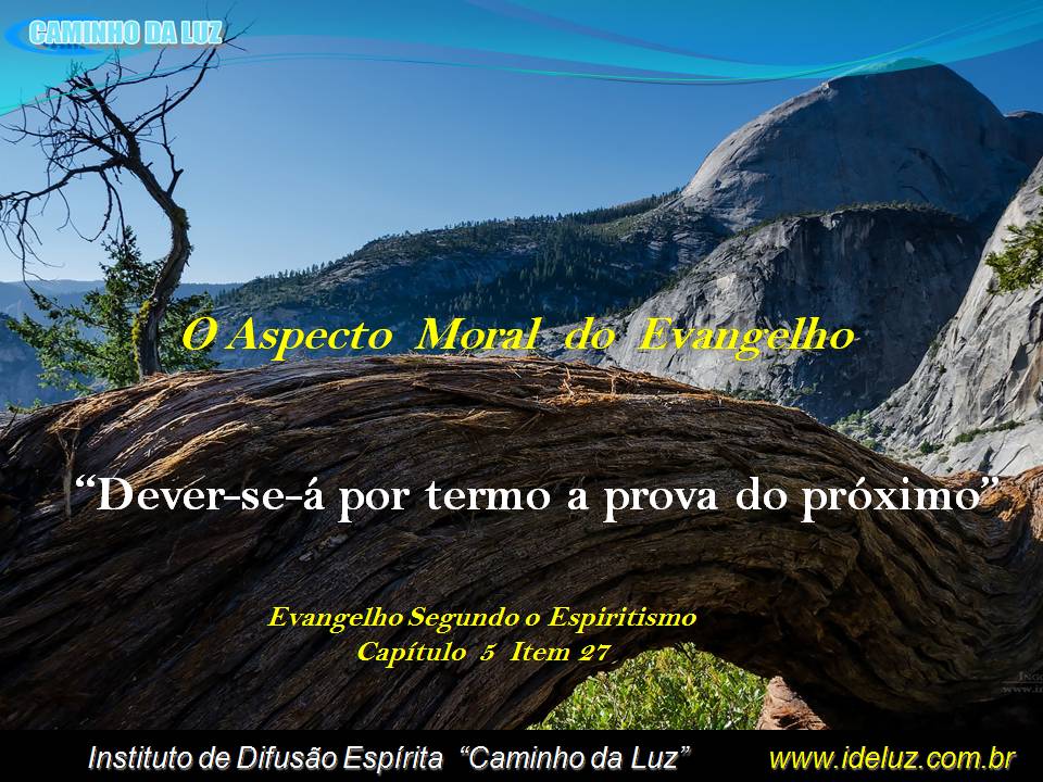 Dever-se-á por termo a prova do próximo?