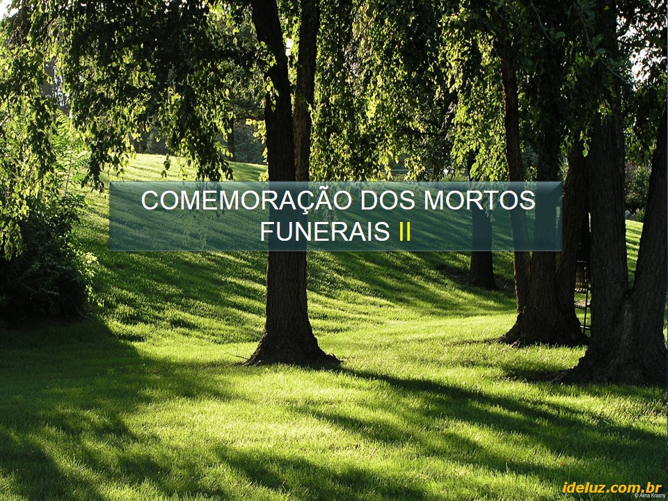 Comemoração dos Mortos - Funerais II