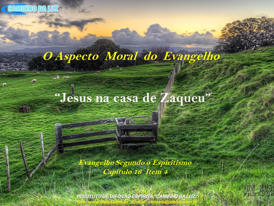 Jesus na casa de Zaqueu