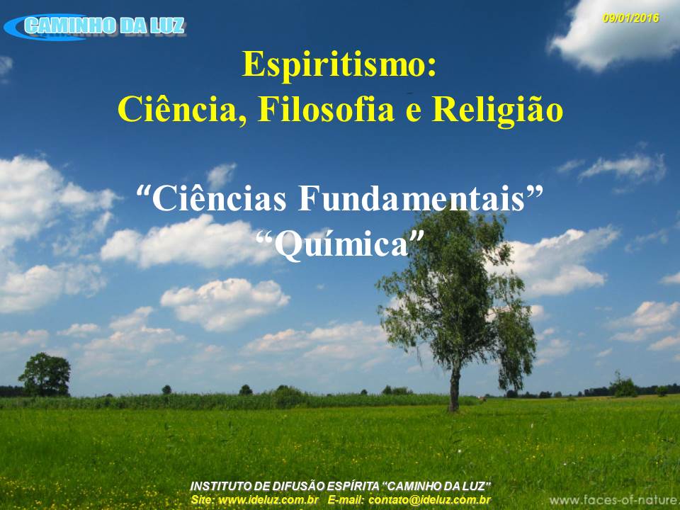 O Consolador - Quimica